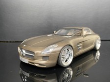 Mercedes SLS Coupe 6.3 1:18 Umbau Tuning KL echt Alufelgen AMG Design Modelauto