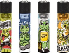 Clipper Feuerzeug - 4er Set -