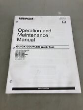 CATER PILLAR CW-05/20/30/40/45/55/70S Operation Manual Quick Coupler englisch