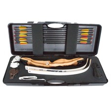 Bogenset Recurvebogen Set Core White 68" 14-38 lbs Koffer Pfeile Zubehör