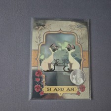 2025 Topps Chrome Disney Si and Am Lady the Tramp 70th Anniversary - NEU