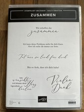 Stampin' Up! Stempelset ZUSAMMEN wie Neu Trauer / Trost / Dank