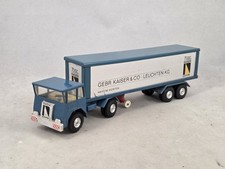 Gama Faun Container LKW Werbemodell 75 Jahre Gebr. Kaiser & Co Leuchten KG 1:65