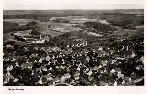 Thannhausen schwaben - ak,