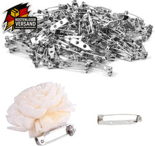 Anstecknadel Broschennadeln Anstecker Hochzeit Safety Pins 25mm Set