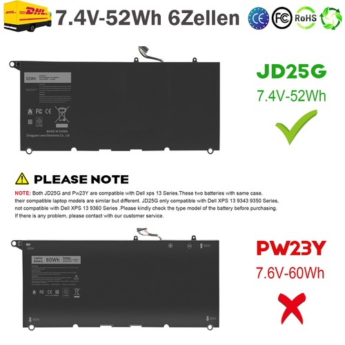 Jd25g ersetztakku für dell - ersetztakku,