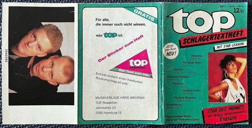Top schlagertextheft - top,
