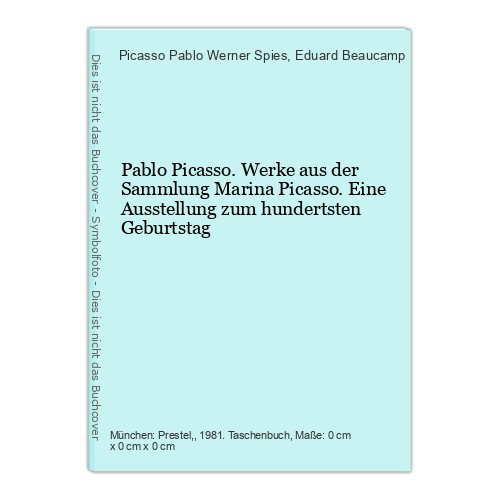 Pablo picasso werke - werke, der