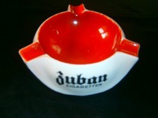 Original alter ZUBAN ZIGARETTEN Porzellan Aschenbecher RARITÄT Vorkriegzeit