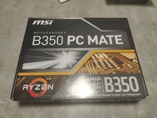 MSI B350 PC Mate AMD B350 ATX