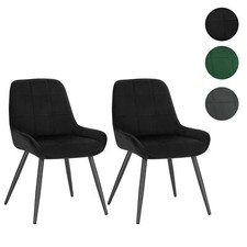 2x Esszimmerstühle Samt