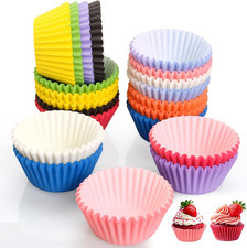Muffinförmchen Papier, 500 Stück Mini Muffins Papierförmchen, Muffinform Papier 