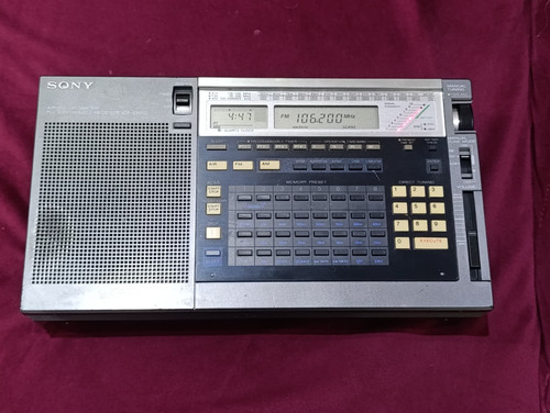 Sony icf 2001d pll synthesized - sony,