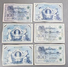 Reichsbanknoten 72 Stück Konvolut Banknoten - Inflationsgeld - Notgeld