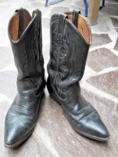 The Leather-Ranch-Western-Cowboystiefel Herren schwarz Gr. 45