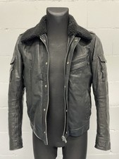 HUGO BOSS Lederjacke mit