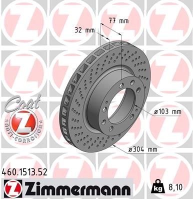 Zimmermann bremsscheibe - zimmermann,