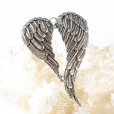 Anhänger Flügel Antik Silber