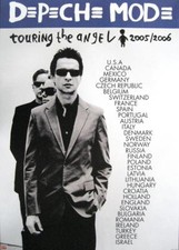 DEPECHE MODE POSTER TOURING