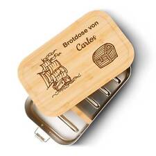 Brotdose mit graviertem Deckel