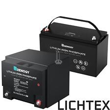 RENOGY 24V 25Ah 50Ah LiFePo4 Lithium Batterie Smart BMS Akku