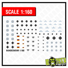 Waterslide Decal 1:160 Spur N