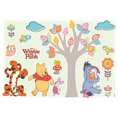 Wandtattoo winnie pooh - pooh, nature