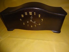 ANTIK Kaminuhr  Holzuhr Gong