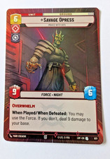 Star Wars Unlimited Savage