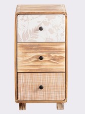 Kommode braun 30x58x30cm heine - kommode,