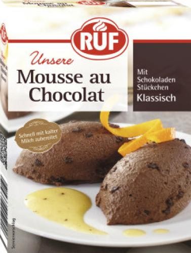 Ruf mousse chocolat 100g - chocolat,
