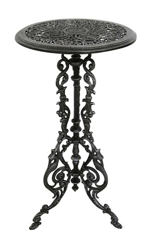 Gartentisch eisen 72cm tisch - 72cm,