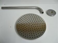 Hansa Jet Regenbrause Edelstahl-Optik, Steel, Kopfbrause, 220mm, 04180100