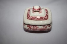 Villeroy & Boch V&B Rusticana rot Zuckerdose Dose mit Deckel ca. 9,5 cm hoch