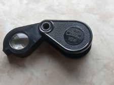  Orig DDR Carl Zeiss Jena Einschlaglupe 10 x, fast Neu 