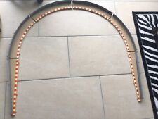 Scalextric 6 Stück Randstreifen  m i t 6 Leitplanken für die Standardkurve Nr. 2