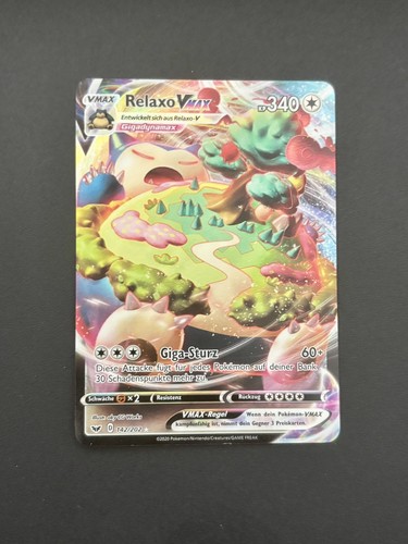 Pokémon relaxo vmax ssh - pokémon,