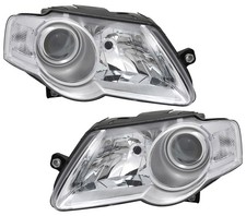 Scheinwerfer Set für VW Passat 3C 2005-2011 H7 H7 elektrische LWR Halogen