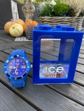 ice watch Armbanduhr, blau, Unisex, gebraucht, neue Batterie!