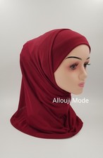 Kopftuch 2-Tlg Baumwolle Hijab