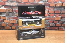 MINICHAMPS Maserati Tipo 61 + BBURAGO Lamborghini + HOTWHEELS Williams F1 1:18