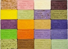 26 Duftsorten LHP Seifen Savon de Marseille Provence Südfrankreich 100gr. vegan