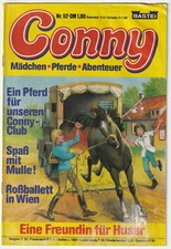 ✪ CONNY #92 Eine Freundin für Husar ohne Poster, Bastei Verlag 1982 COMICHEFT Z3