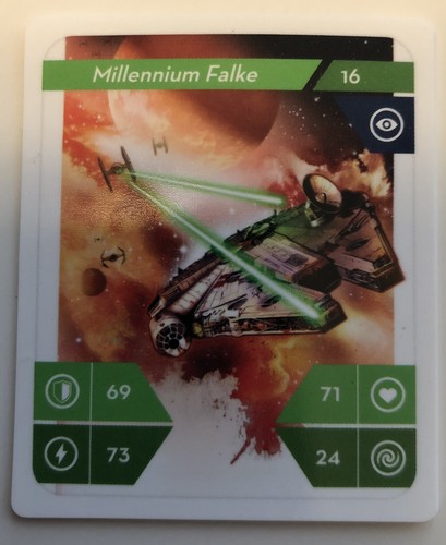 Star wars kaufland sammelkarte - star,
