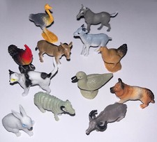 12 Bauernhoftiere im Set