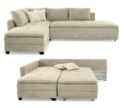 Ecksofa-Dauerschläfer