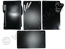 Schiefertafel / Kreidetafel mit Motiv - Preistafel SET mit Kreidemarker *NEU*