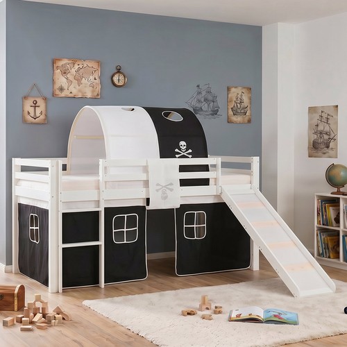 Hochbett 90x200 kinderbett mit - 90x200,