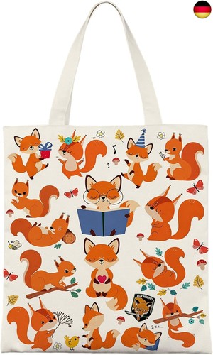 Fuchs und eichhörnchen - fuchs,