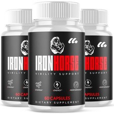 (3 Pack) Iron Horse for Men